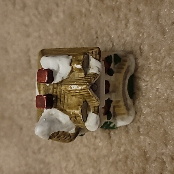 Vintage Porcelain Trinket Box House - Picture 2 of 7